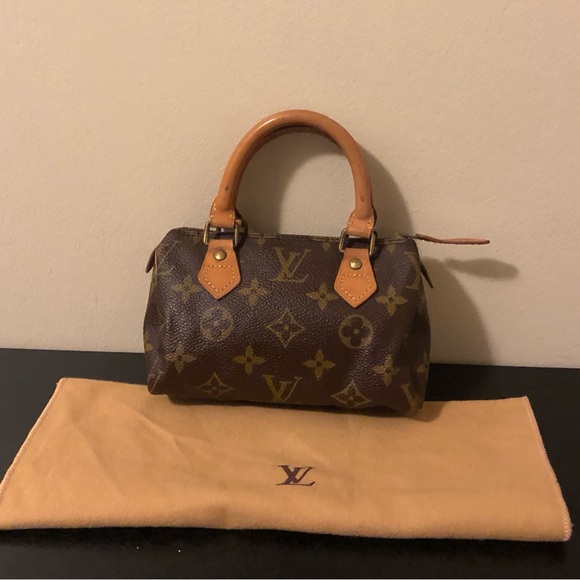 Louis Vuitton Authentic Vintage Monogram Mini Sac HL Bag - Picture 3 of 14